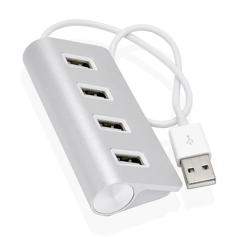 Mini 4 Port USB 2.0 Hub Splitter USB HUB Splitter For Laptop Desktop PC Computer