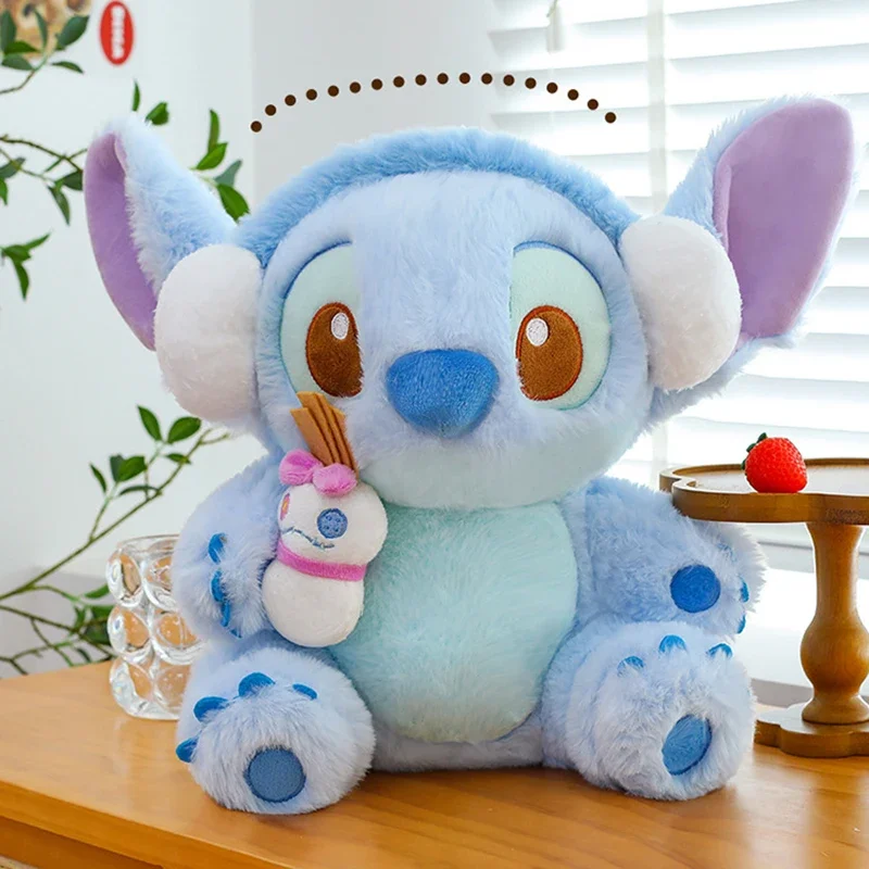 Disney Lilo & Stitch Pluszowe zabawki Kawaii Anime Plushie Dolls Stitch Angel 40-100cm Miękka wypchana poduszka Prezent świąteczny dla dzieci