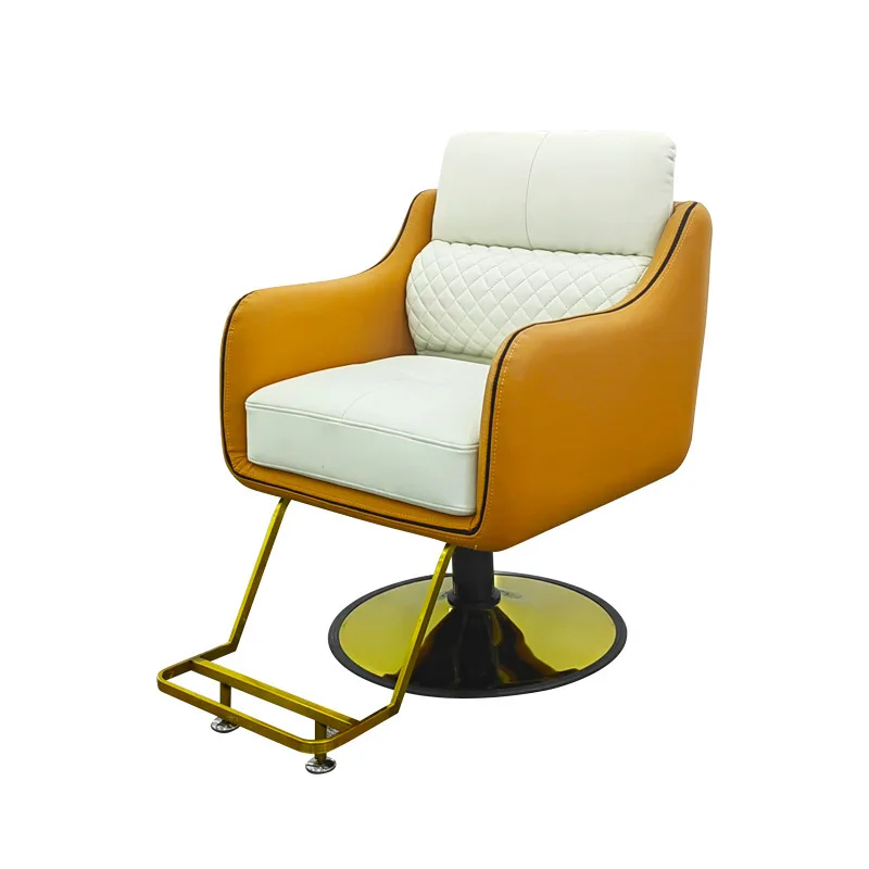 كراسي حلاقة احترافية عالية الجودة متعددة الوظائف مصنوعة من الجلد الصناعي لكرسي صالون الحلاقة