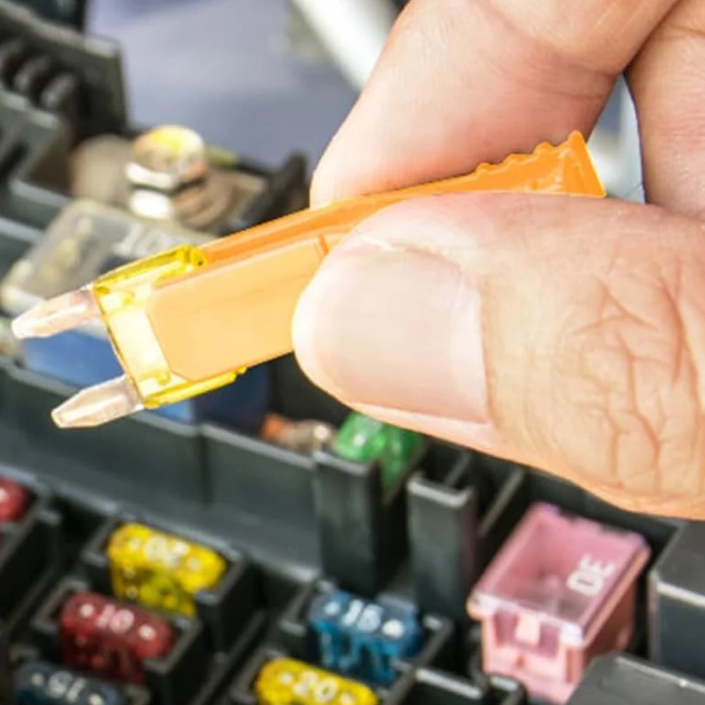 4Pcs Mini Fuse Puller Tools for Auto Electrical Systems Universal Car Fuse Extractor for Suv Truck Motorcycle Maintenance Kit