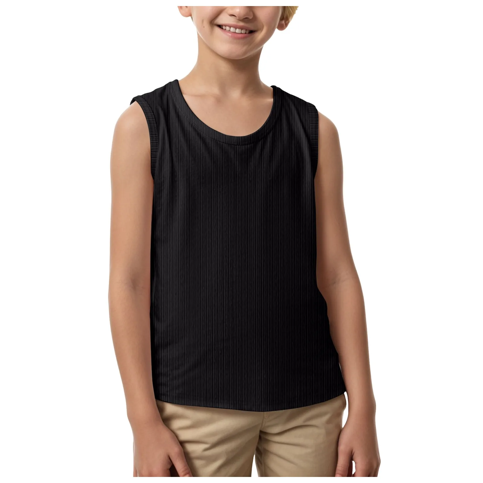 

Sprinkles Long Sleeve Tee Children Spring And Autumn Shoulders Sleeveless Inner Wear Men And Women Baby Baby Girl Inner Vest