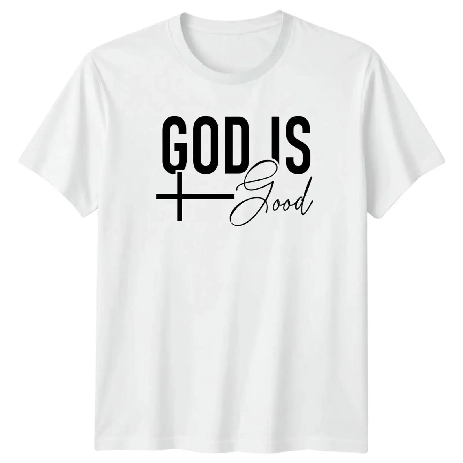 Gott ist gut T Shirt Christliche Religion Weihnachtsgeschenk für Sie und Ihn vintage Washed designer clothes Soft graphic