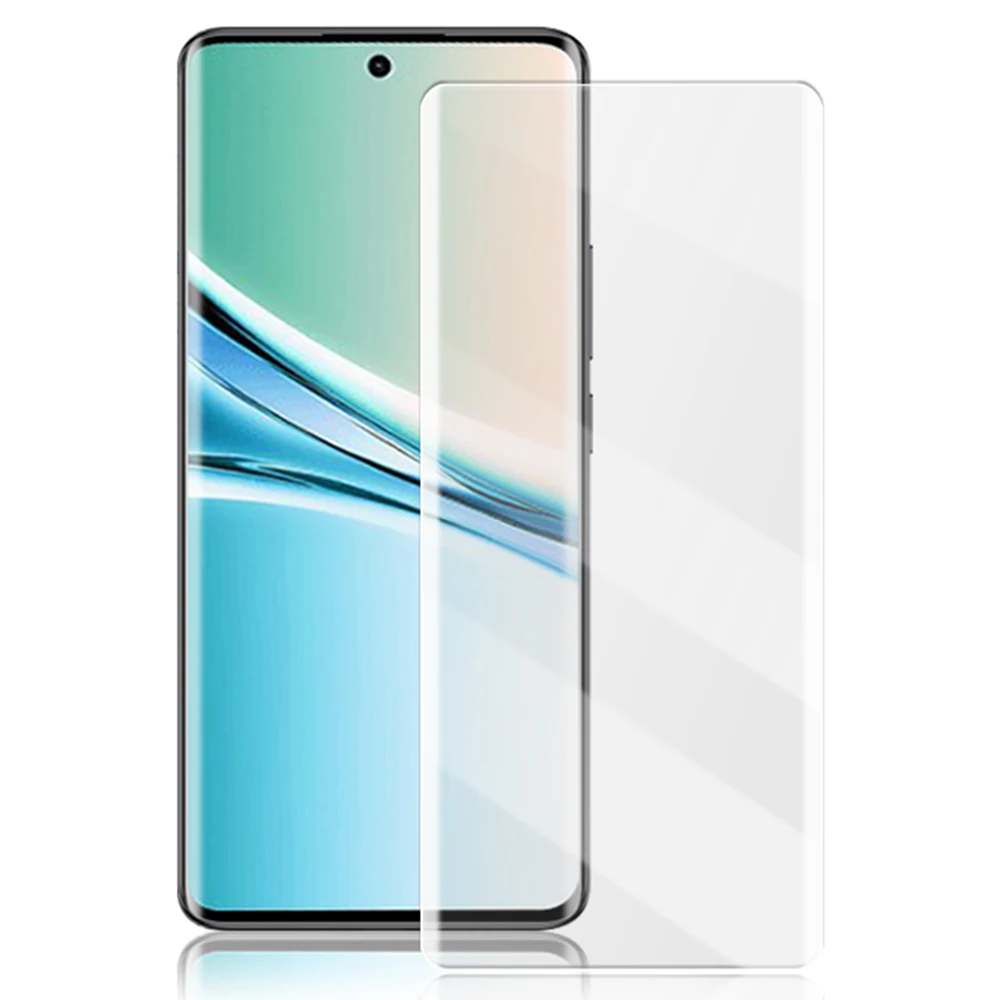 Mocolo para xiaomi redmi note 15 5g protetor de tela vidro temperado uv filme líquido 3d curvado cobertura completa