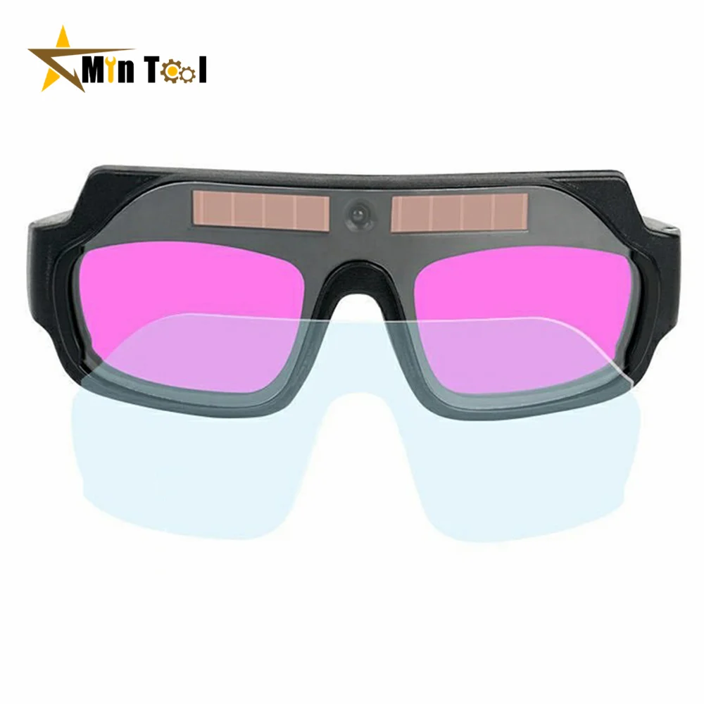 Automatic Darkening Dimming Welding Glasses Anti-glare Argon Arc Welder Eye Protection Goggles Tool