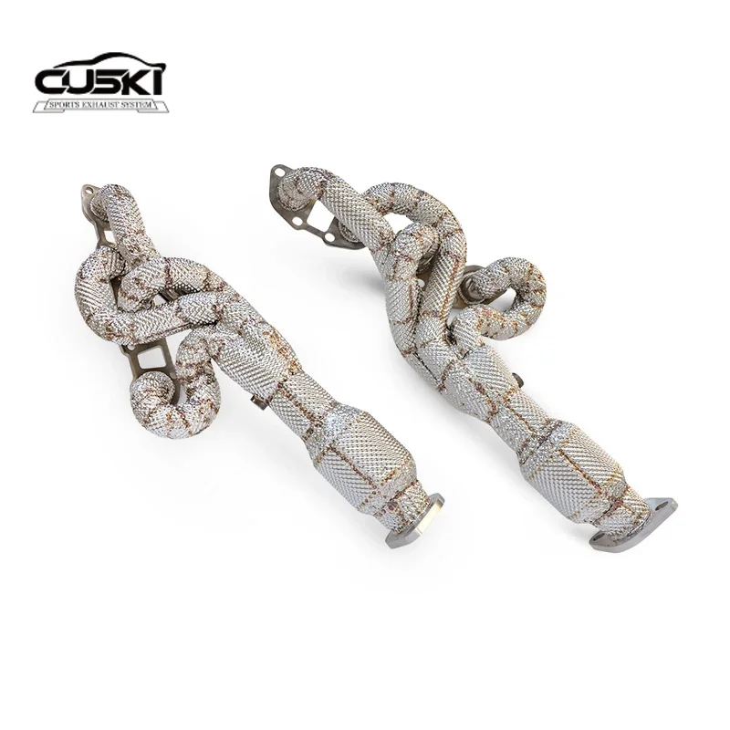 Stainless Steel Automotive Exhaust Parts fit Lexus ISF 5.0 V8 2016-2020 exact manifold and collector Exhaust Modification