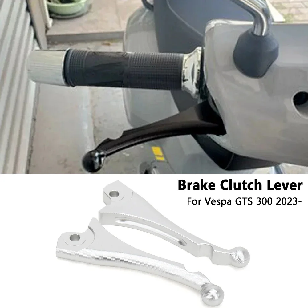 

For Vespa GTS300 GTS 300 gts300 Gts 300 2023 2024 New Motorcycle CNC Aluminum Clutch Brake Handle Lever Kit Accessories