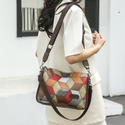 High quality PU Shoulder Handbag Purseshigh-capacity Big Shoulder Crossbody Bags New Designer Messenger Sac Casual Tote Bags Sac
