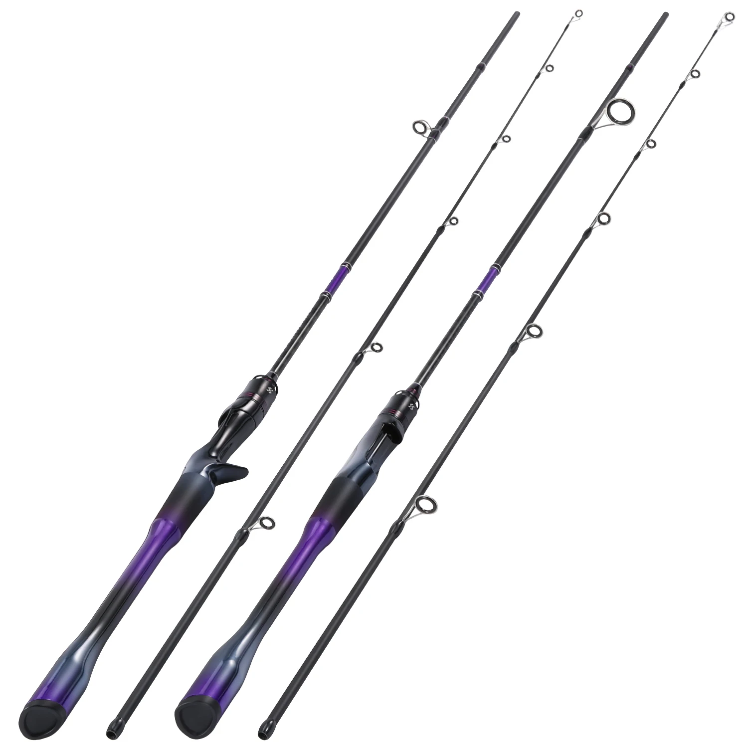 

Sougayilang Baitcasting Fishing Rod 2Section Lure 1.8/2.1m Max Drag 8kg Lightweight Fishing Rods for Freshwater And Saltwater