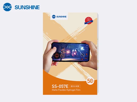 Sonnenschein 50pcs SS-057EK Anti-Stress schnelle Erholung matte Hydro gel Film Reparatur Kratzer in Sekunden schützen den Telefon bildschirm