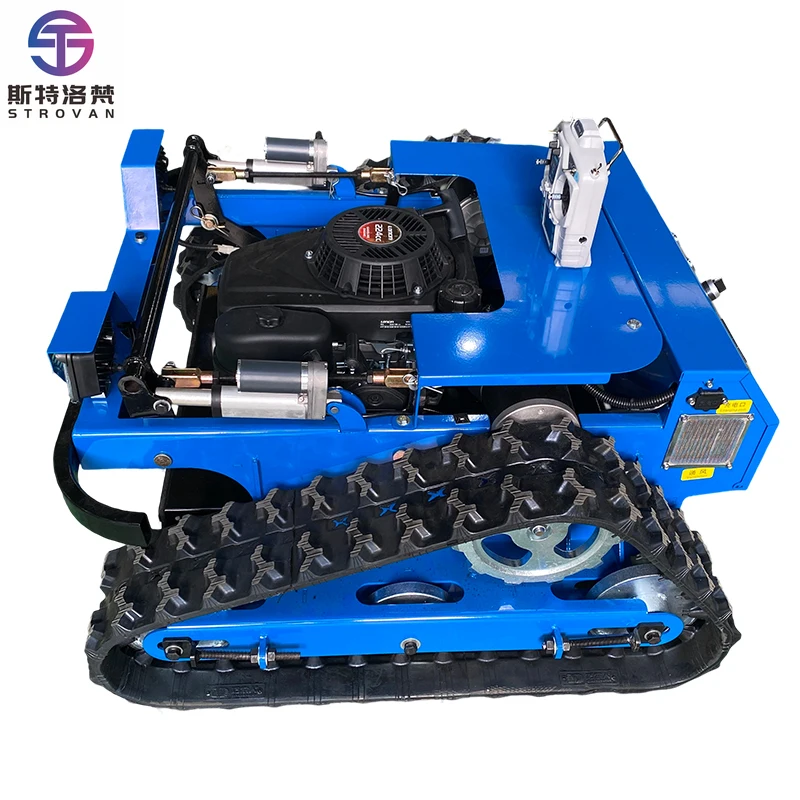 

STLF Smart Operation Multi Function Low Power Remote Control Lawn Mower Robotic Lawn Mower for Forestry
