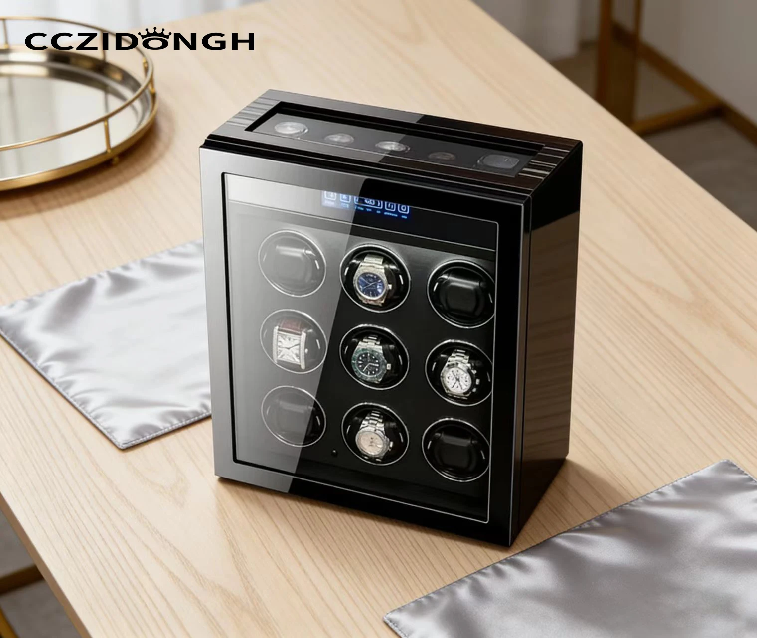 

Watch Winder Swinging Machine Mechanical Watch Self Swinging Machine Rotating Machine Swinging Machine Rotating Placer Househ