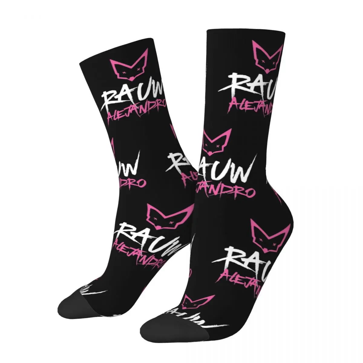 

Rauw Alejandro Pink Socks Accessories For Men Women Middle Tube Socks Cute Best Gift Idea