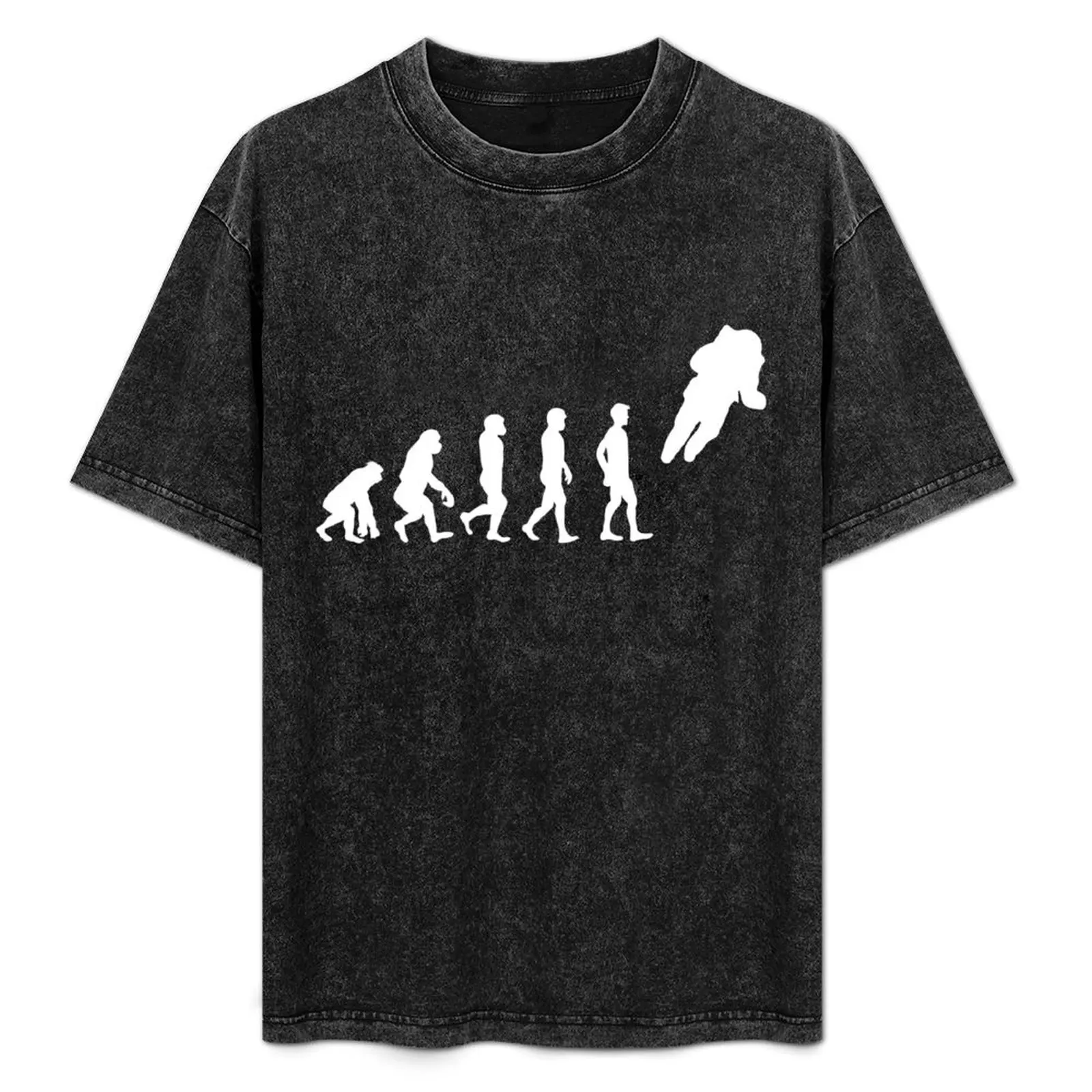 

Evolution of Man kind to Astronaut T-Shirt Trend Art Print T-Shirt