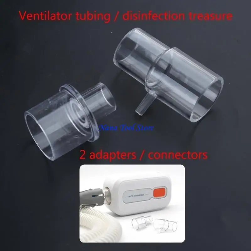 31GJ Cpap Cleaner Hose Connector Pipe Tube Straight Connection Adapter for Respirator