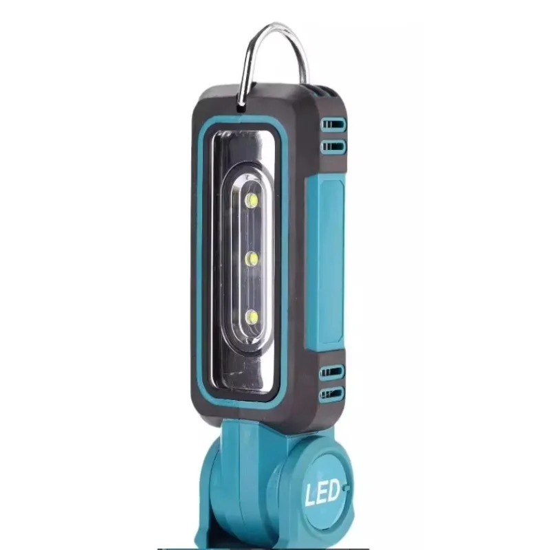Outdoor Flashlight Portable Floodlight Suitable for Makita Without Battery Multi-function Repair Camping Lighting Tool