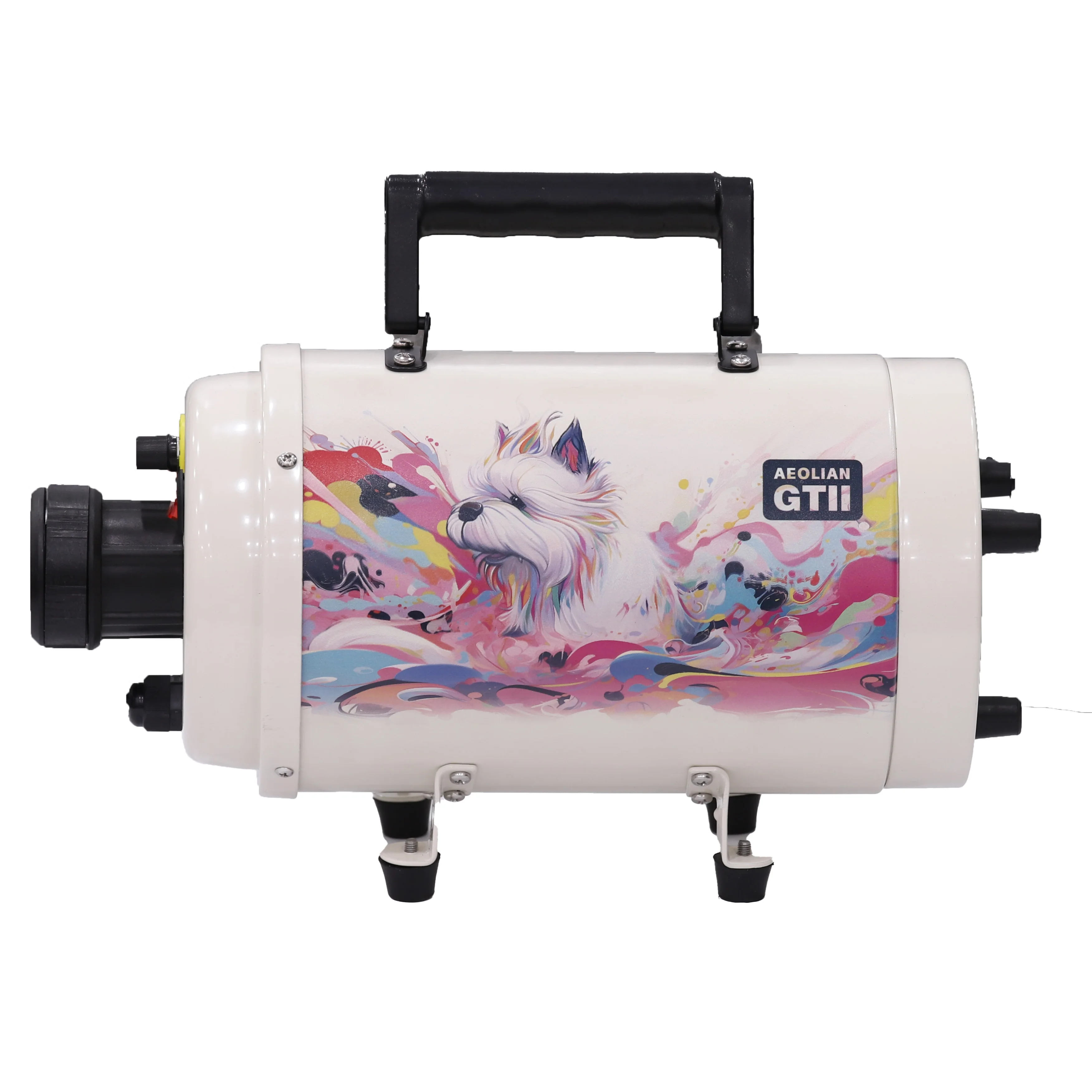 Powered by AMETEK motor multifunction pet Blower pet Grooming Dryer Adjustable temperature wind speed pet dryer