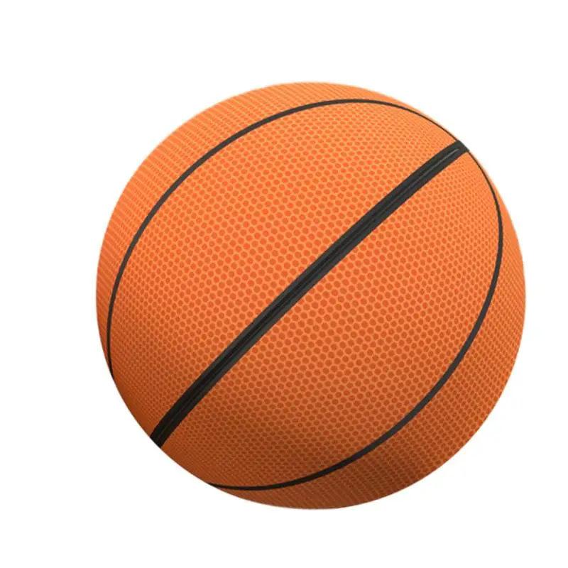 

Indoor Quiet Basketball 7 Inches Silent Basketball Dribbling Toy Zippered Removable Cover Quiet Basketball High Elasticity