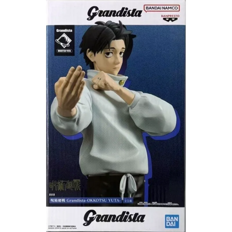 Bandai Jujutsu Kaisen Grandista Okkotsu Yuta, 27 cm animefiguur, Banpresto, origineel Bandai-collectiemodel, speelgoed, cadeau.