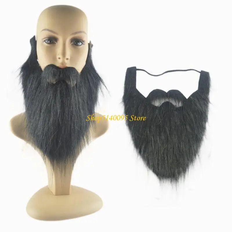 DXAE FAPE MOSTACHES BEARD ، مستلزمات حفلات شارب الشارب اللصق