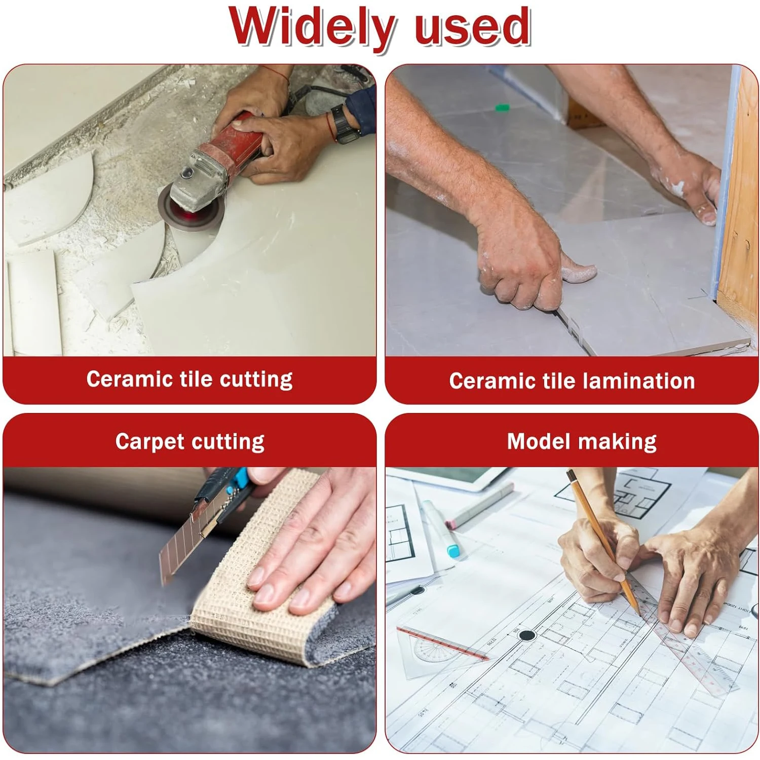 300mm Contour Gauge Scribe Tool Aluminum Alloy Adjustable Lockable Design Versatile Application Scribe Woodworking Tool