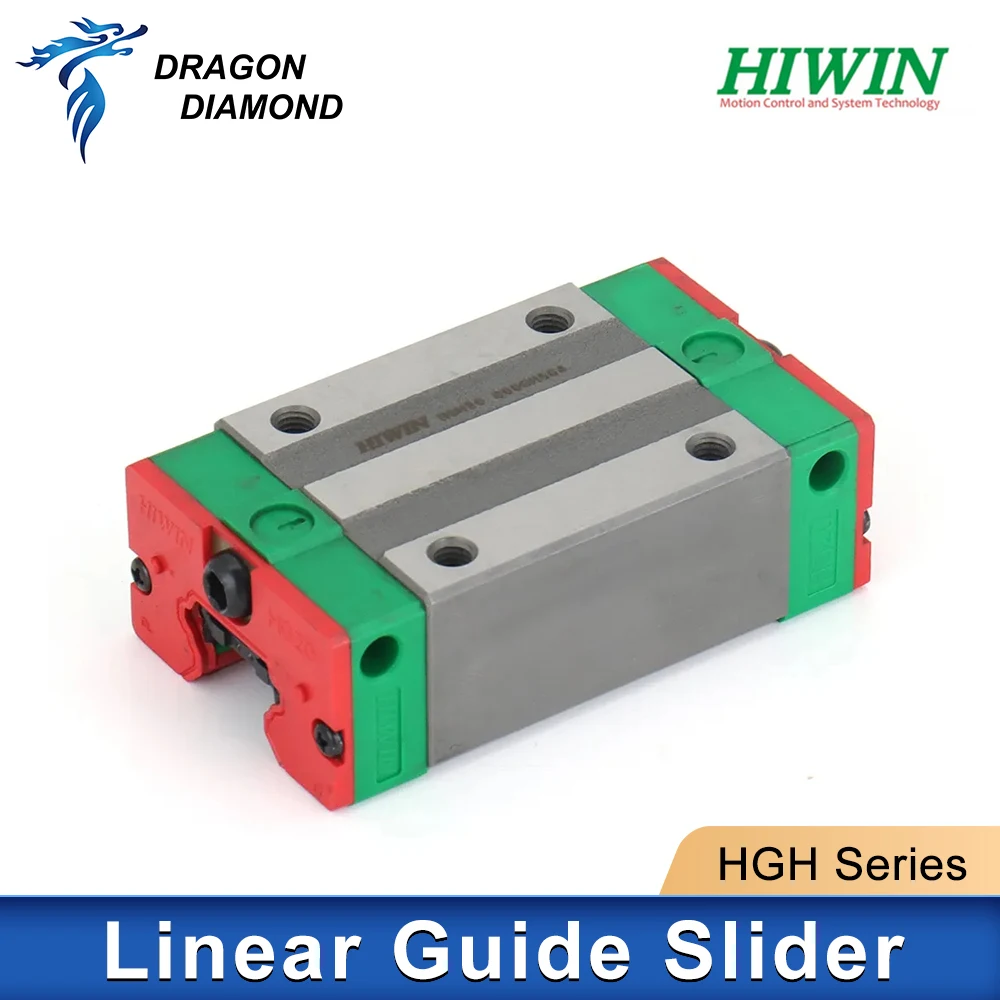 

2PCS Original Hiwin Linear Guide Block Carriage Guide Rail CNC 3D Printer Part HGH15CA HGH20CA HGH25CA HGH30CA