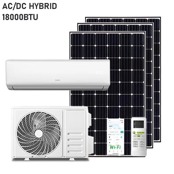 18000 Btu A+++ Wifi Solar Aircon ACDC Hybrird Solar Power Air Conditioner