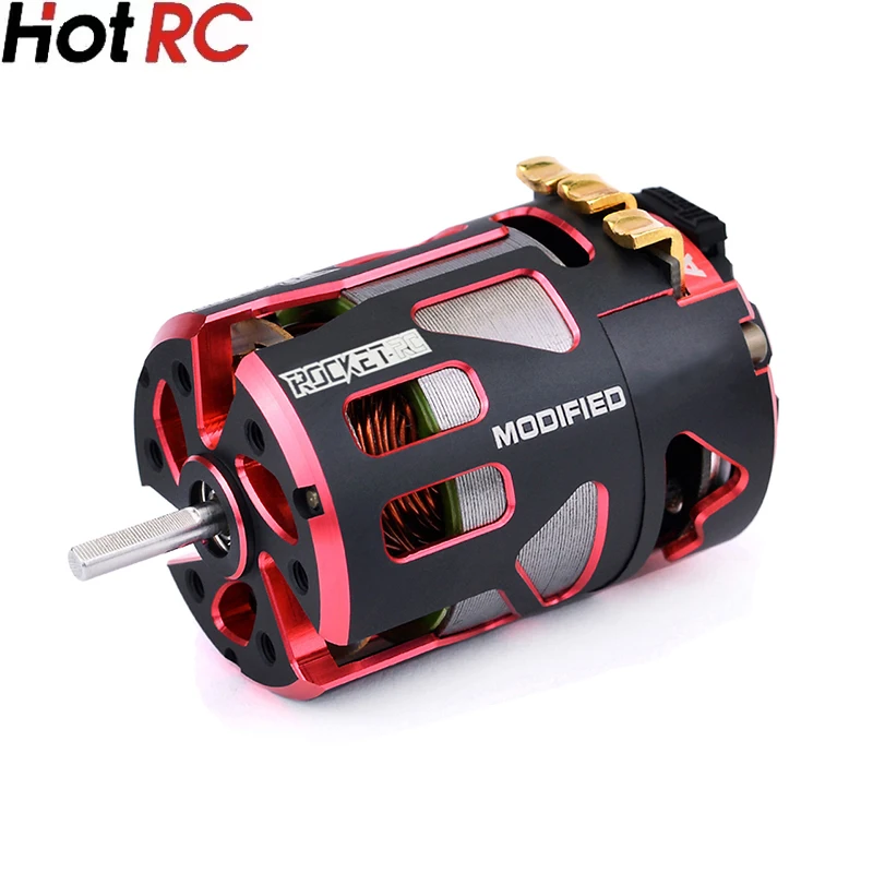 SurpassHobby Rocket 540 V4S MODIFIED 6.5T Sensored Brushless Motor for 1/10 1/12 1/14 RC Drift Racing Car F1 Competition Modifie