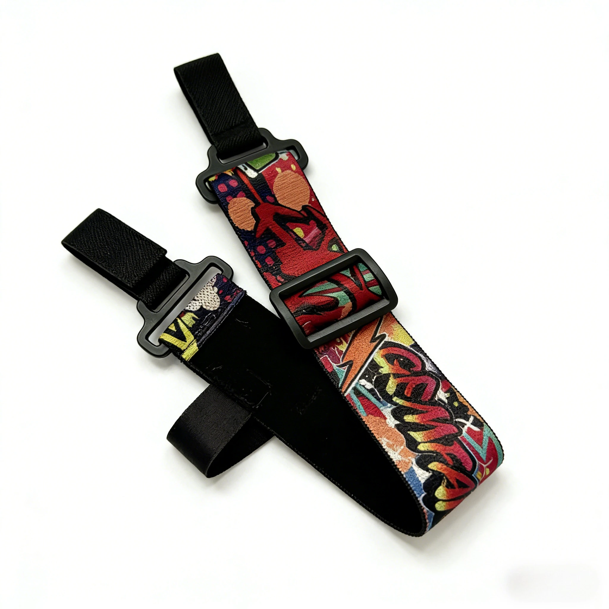Gemfan FPV Goggles Head Strap. Elastic, Adjustable, Graffiti Design. Comfortable Wear for FPV Drone Flying Sessions.