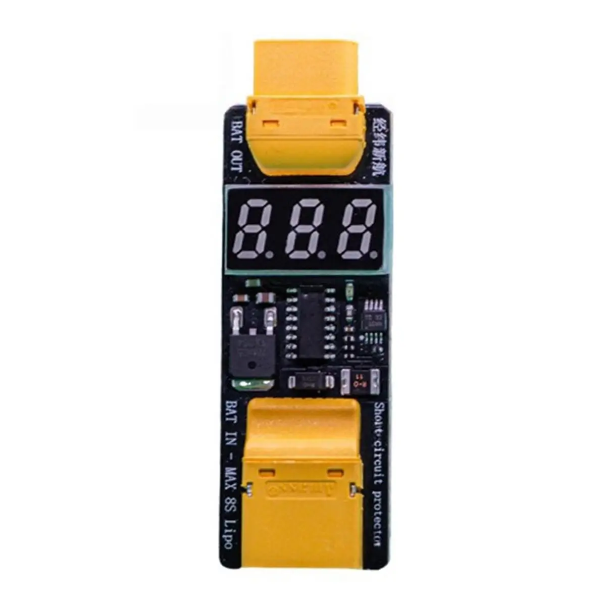 FLASH SALE-Drone Anti Short Circuit Module Real-Time Voltage Display Short-Circuit Protection Tool for Flight Stack