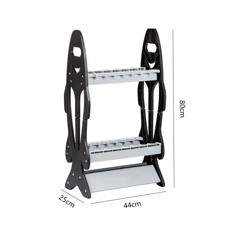 Outdoor Plasitc rod Holder Fishing Rod Rack Fishing Gear Rack Fishing Rod Display Rack Fishing Rod Rack