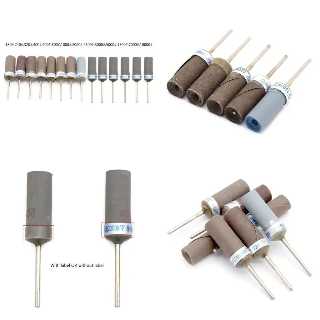 

E8BD 2,35 мм стержневые шлифовальные головки Полиция абразивных инструментов от 180 до 10000