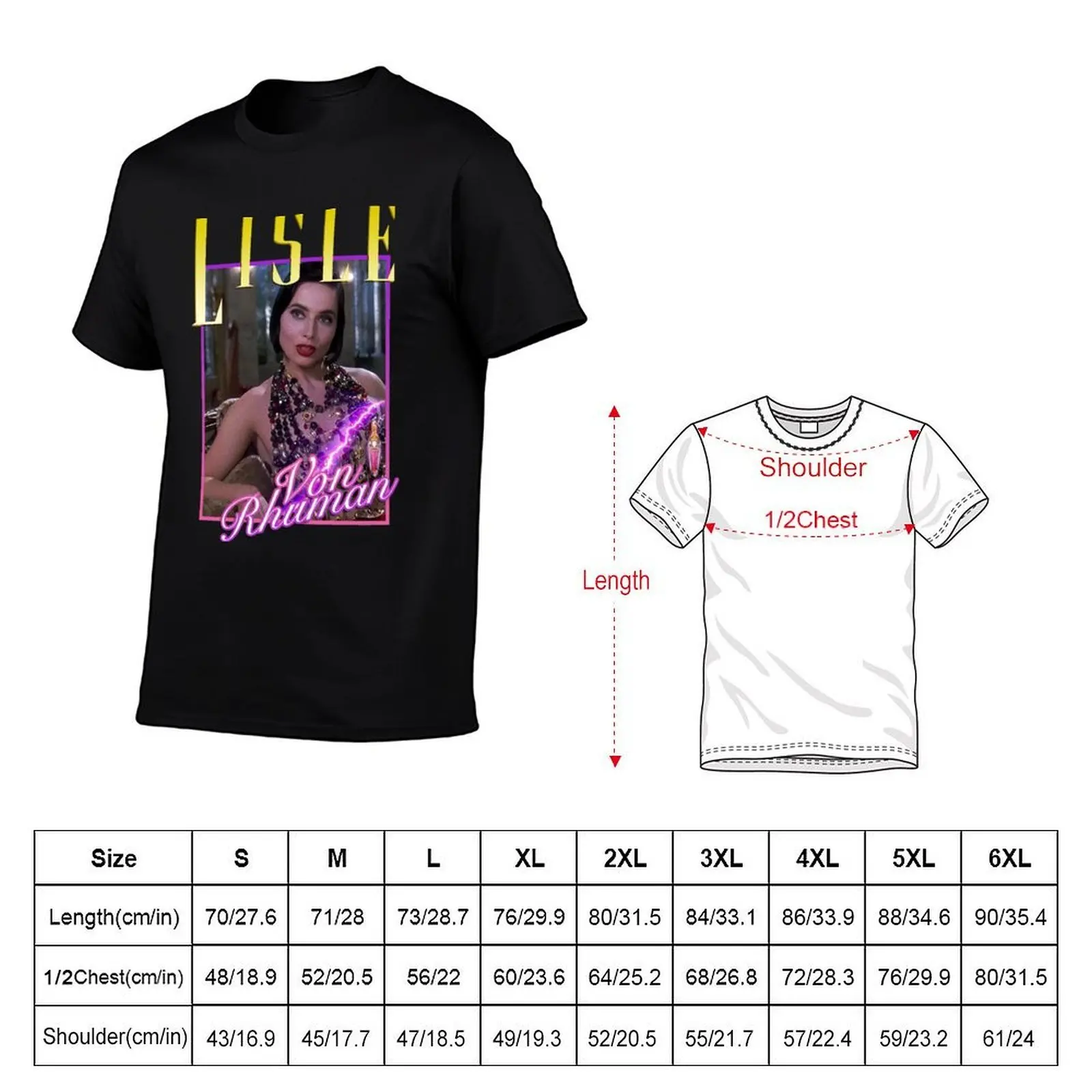 Lisle Von Rhuman - Death Becomes Her Tribute T-Shirt printed t shirts for man t shirts designer T-Shirt