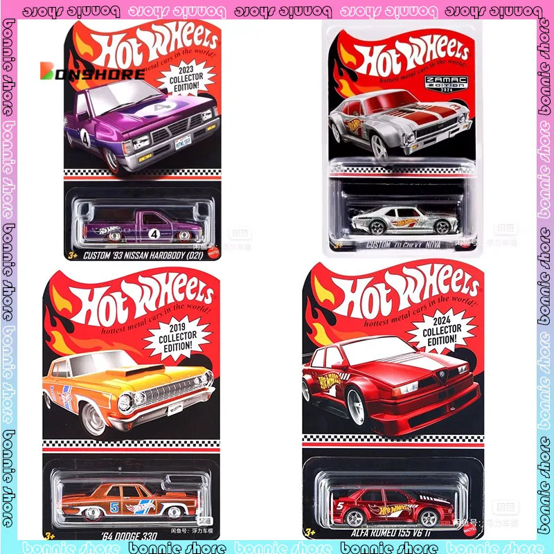 Hot Wheels Collectors Edition series car model Nissan pickup truck Chevrolet ALFA Romeo Collectors cars model boy collection car