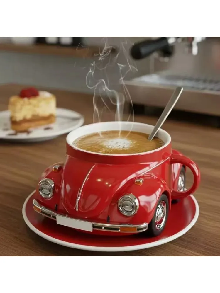 

Beetle Shaped Coffee Mug Unique Design Novelty Gift for Coffee Lovers