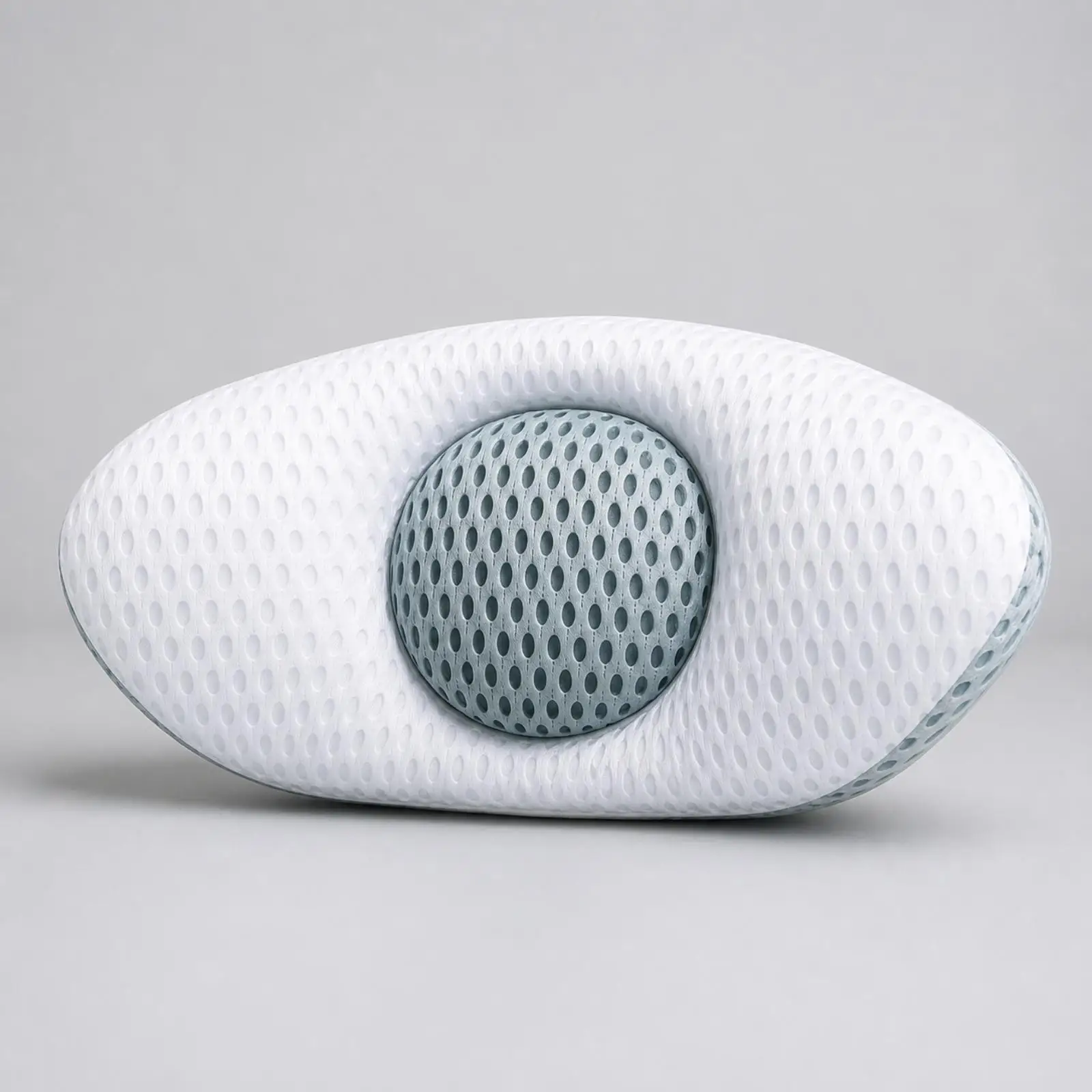 Contoured Back Support Cushion Memory Foam Pillow for Lower Back Pain Relief Bed Couch Lounging Ergonomic Comfort