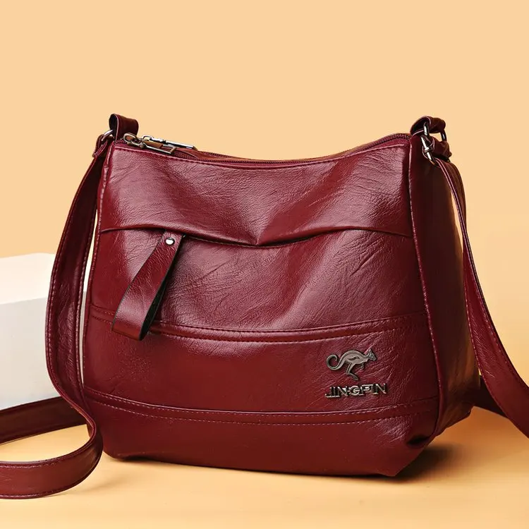 Women New Patchwork Female Bag Korean Fashion Single Shoulder Crossbody Bag Casual Middle-aged Elderly Mother Bag Female