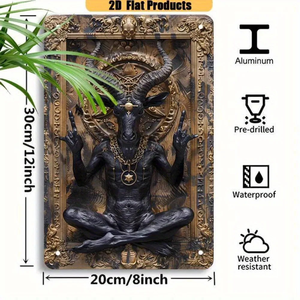 Iron Wall Sign, Vintage Retro Metal Art, Perfect for Bar, Café, Home, and Restaurant Decoration,Adds Style to Any Interior Space