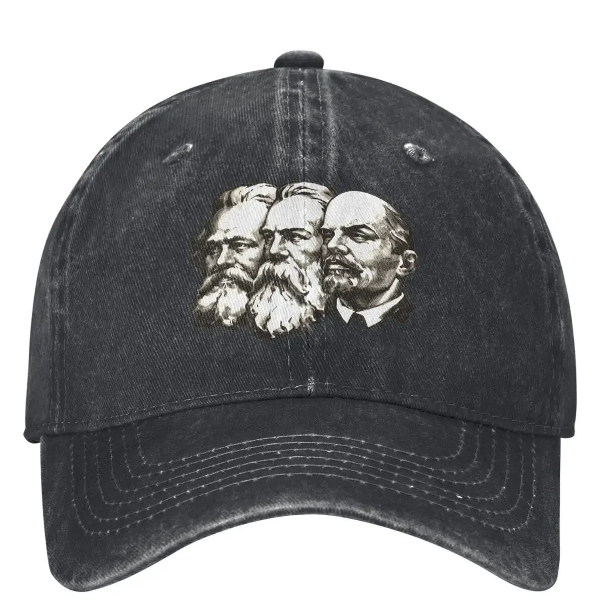 Marx Engels And Lenin Casual Baseball Cap SummerTrucker Hat Hot Sale Tennis Skate Snapback Cap Men Baseball Caps