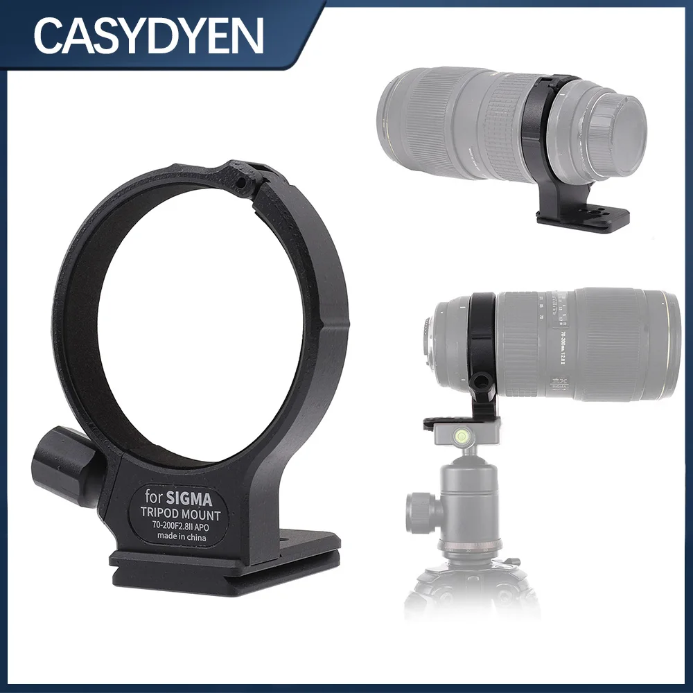 عدسة ترايبود جبل حلقة 1/4 الإفراج السريع ترايبود طوق ل سيجما APO 70-200 مللي متر F2.8 II EX DG 77 مللي متر عدسة الكاميرا