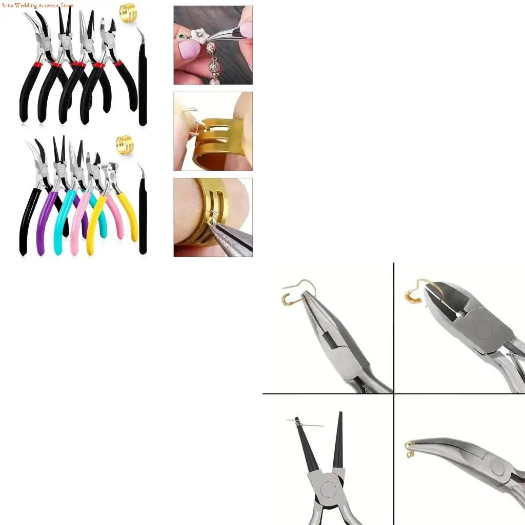 G92D Fashion Jewelry Pliers 4 Packs for Artisans and Hobbyists in Jewelry Making