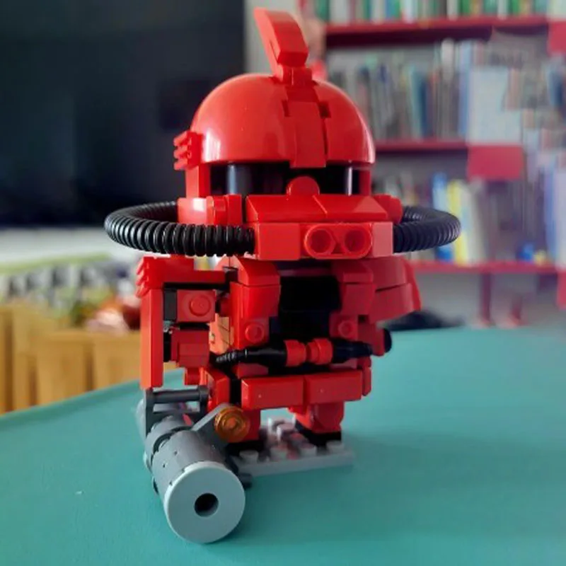 

228pcs MOC zakues Brickheadz Building Blocks collector Christmas toy Gift Children's Model Construction DIY Assemble creative