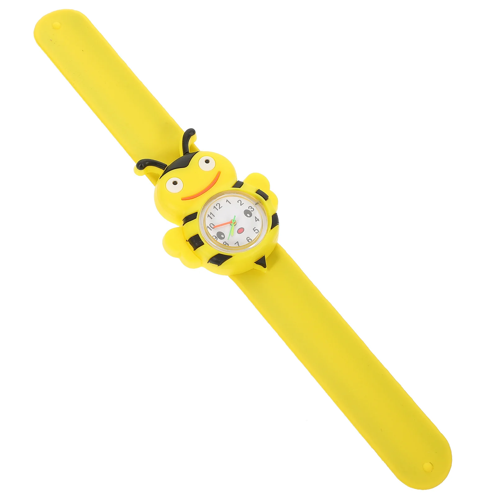 ساعة صفعة مع ساعة يد كوارتز لطيفة كرتونية وحزام مريح للارتداء اليومي وخفيف الوزن