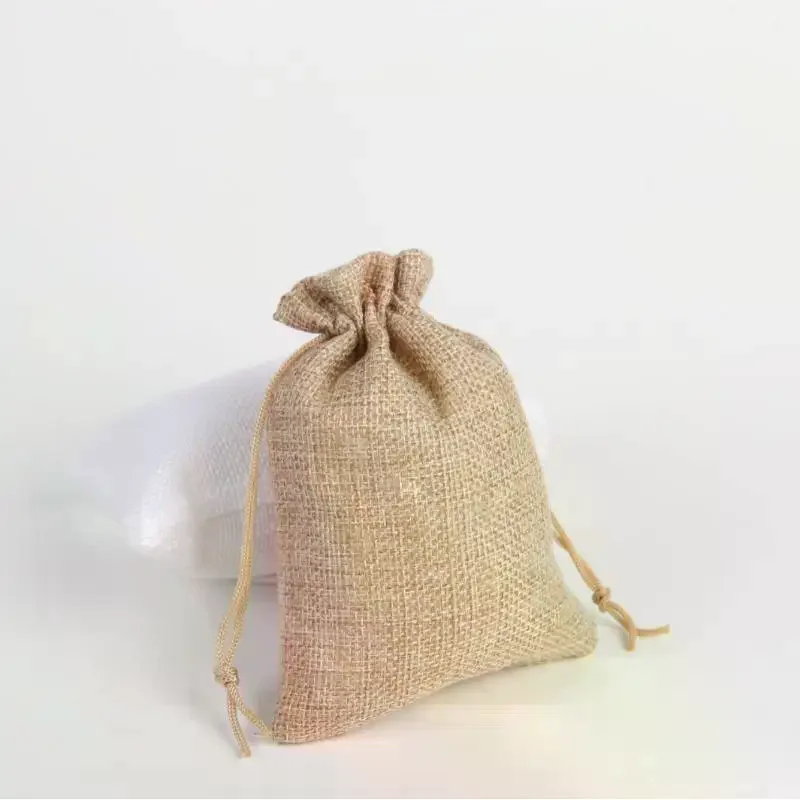 

10pcs Cotton And Hemp Bundle Pocket Gift Bag For Children's Day Gift Packaging Bag DIY Candy Wedding Product Packaging