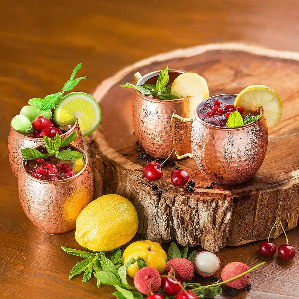 Wine Glasses Goblet Juice Drink Stainless Steel Champagne Party Barware Mug Drum-Type Beer Coffe Cup Water Glass