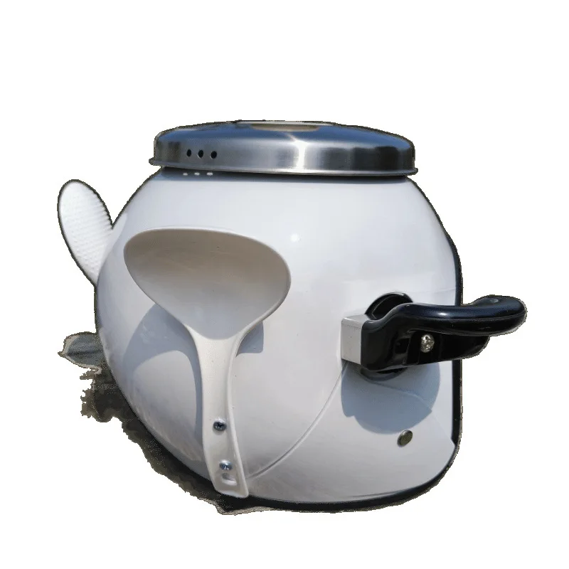 

Rice cooker helmet, funny alternative Internet celebrity helmet