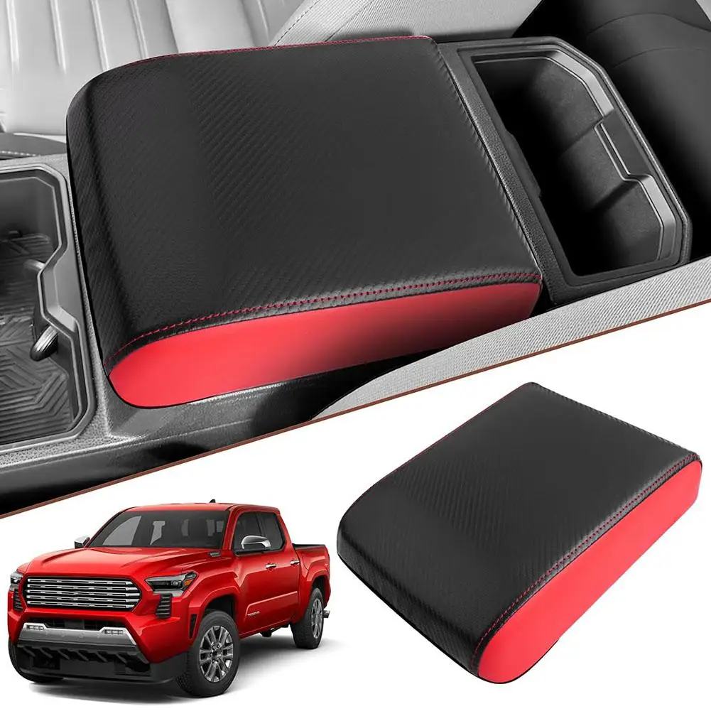 

Car Center Console Armrest Box Cover for Toyota Tacom a 2024 SR/SR5/TRD PreRunner/TRD Anti-Scratch Protection Pad Accessori X0Q6