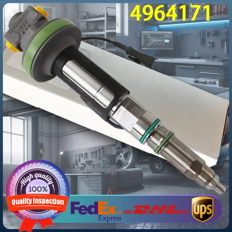 

4964171 High Quality Common Rail Diesel Fuel Injector 4955525 F00BL0J018 for Cummins Engine QSK19 K19 K38