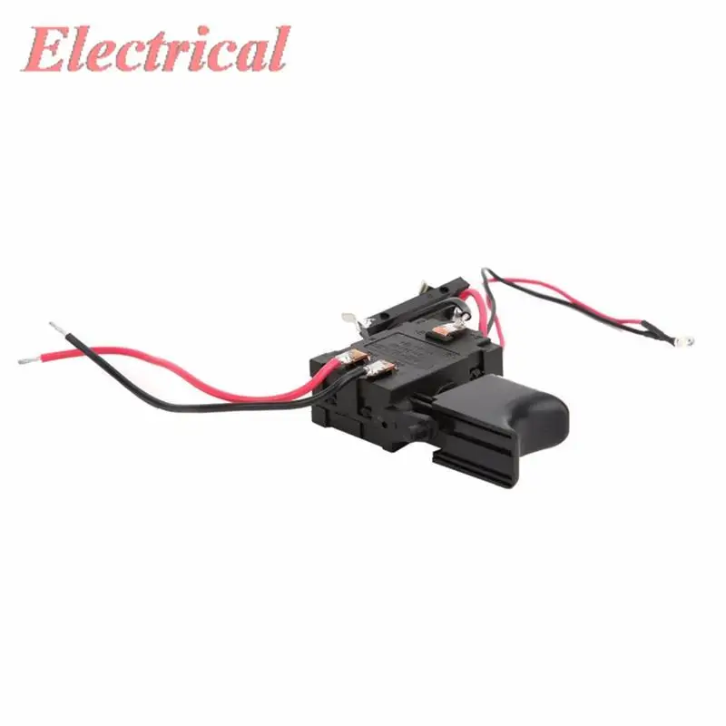 1pc 7.2V-24V 5-16A per batteria al litio Trapano a batteria Interruttore di controllo della velocità Trapano elettrico Interruttore a grilletto Piccola luce FA2-16/1WEK