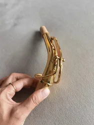 1pcs alto saxophone bent neck elbow pipe elbow thread universal sound good