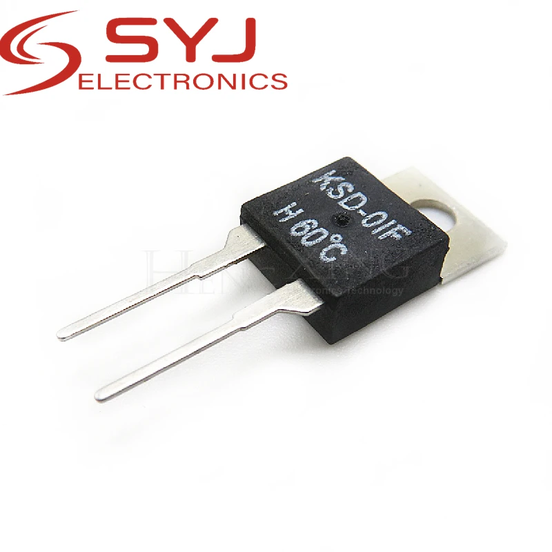 10 pezzi KSD-01F 60 gradi D normalmente chiusi